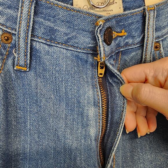 Universal Thread Relaxed Wide Leg Jeans Womens Size 26" No Stretch Cotton Baggy - Picture 8 of 15